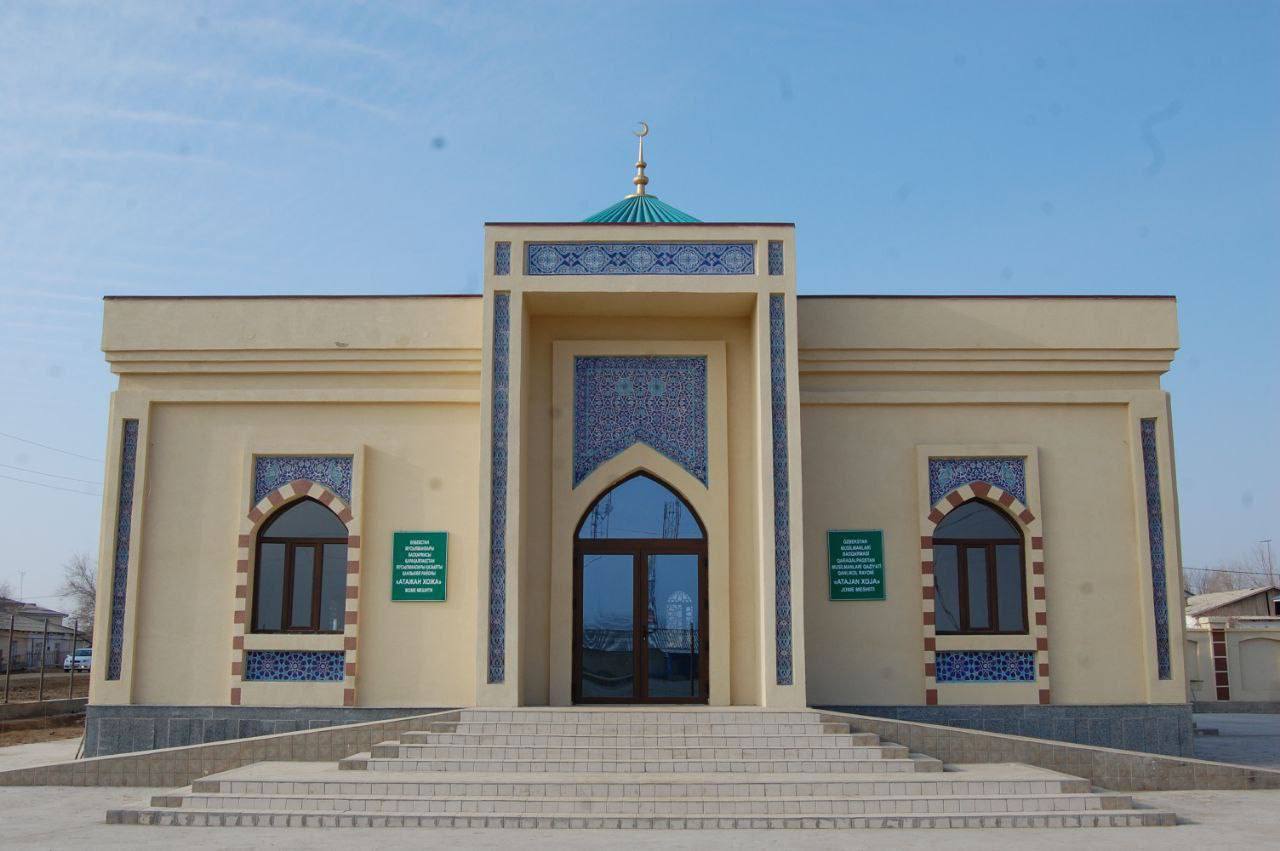 Қарақалпақстан мусылманлары қазыяты қазысы Қанлыкөл районындағы «Атажан хожа» жоме мешитинде Жума намазын оқыды
